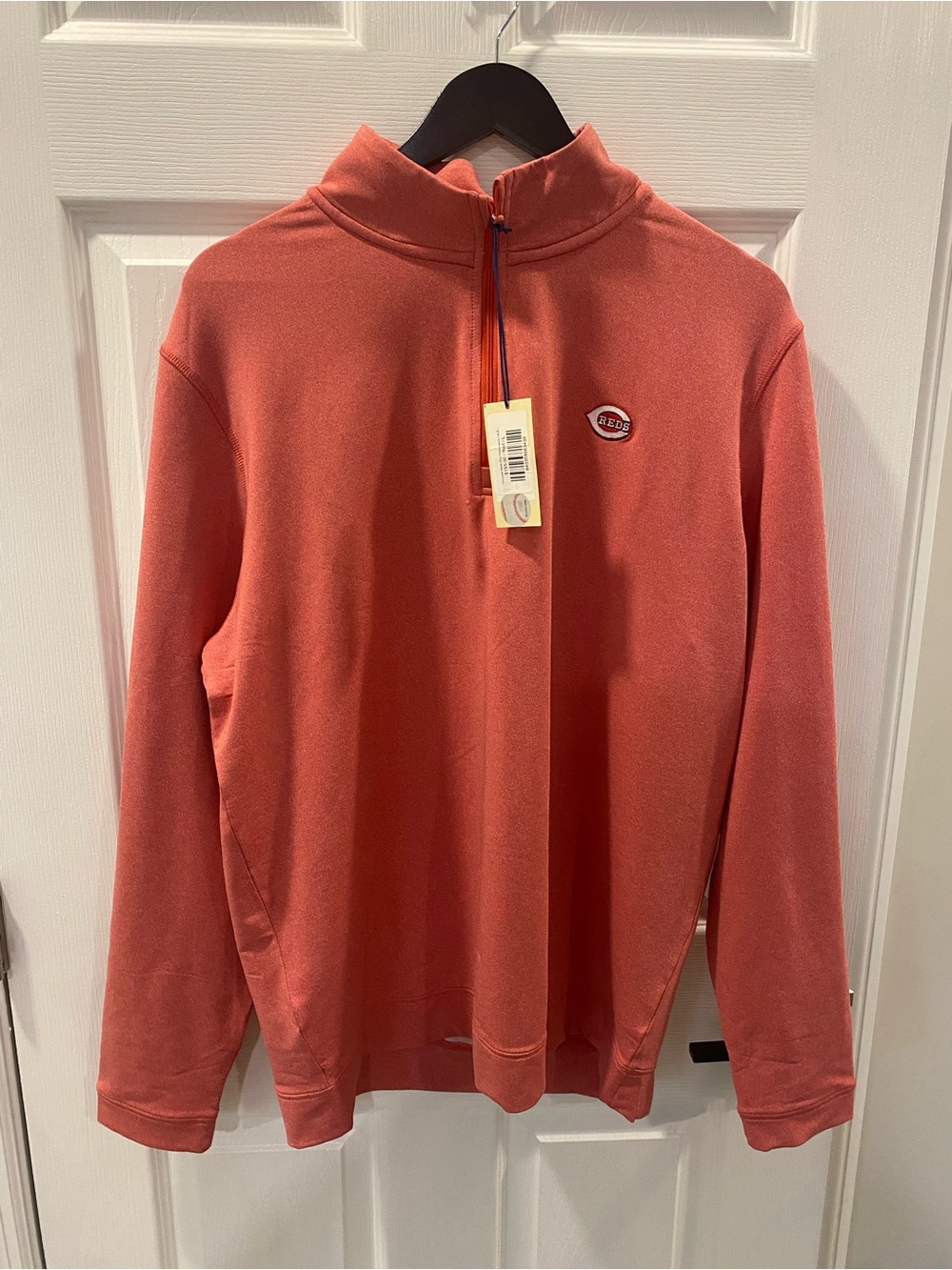 NWT Onward Reserve Cincinnati Reds Men's Quater-Zip - Large